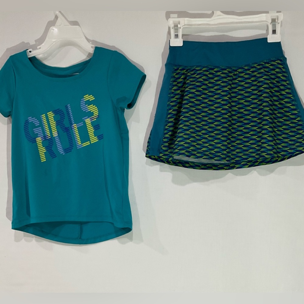 ☀️MTA SPORT Girl’s Scorts/Tunic Tennis Set, size 4-5